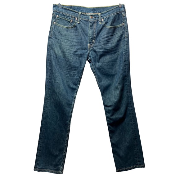 Levi's‎ 511 Slim Fit Jeans Stretch Denim Blue Jeans W34 L30 - Picture 1 of 9